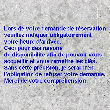 Apartament Petit 30 M2-plein Sud-2 Pers-1er Etage-wifi Fibre Gratuite-sans Ascenseur-non Fumeur-pas D'animaux -reservation A Partir De 2 Nuits